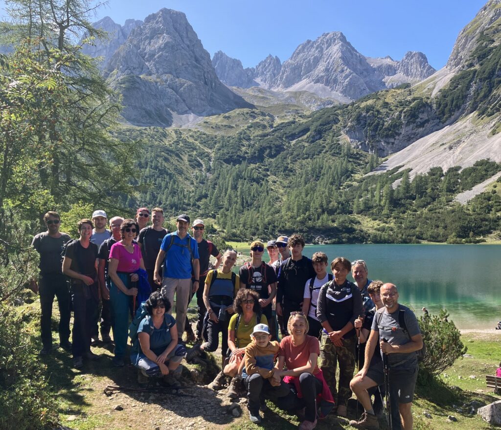 Gruppenbild am Seebensee