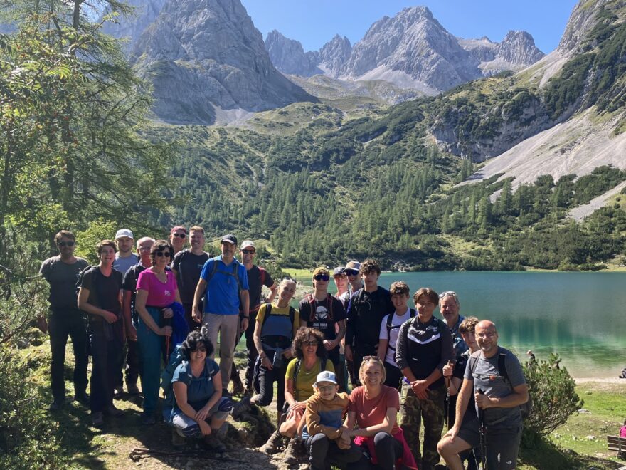 Gruppenbild am Seebensee