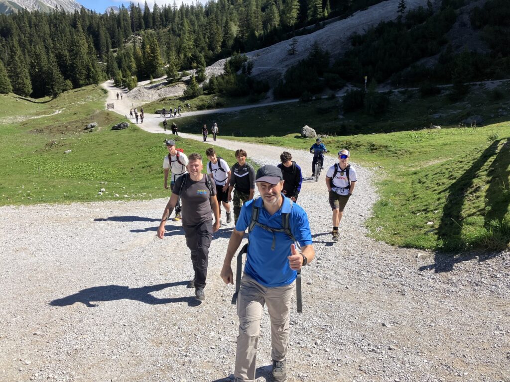 Unterwegs zum Seebensee