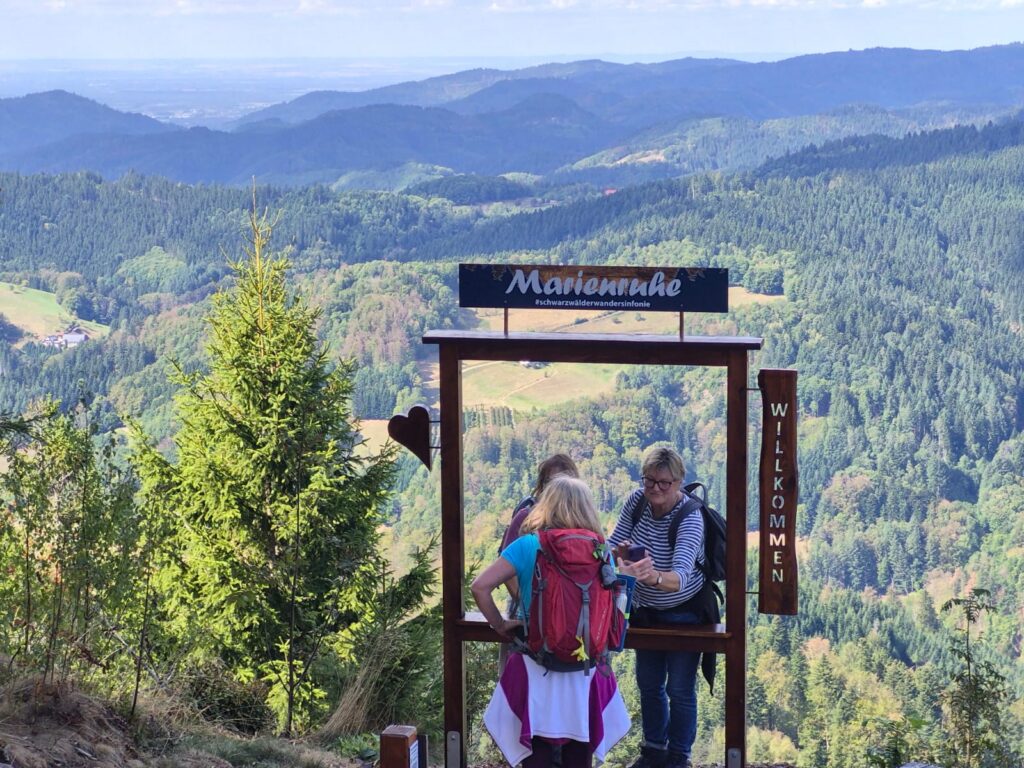 Grandioser Ausblick an der Marienruhe